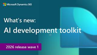 What's new: AI development toolkit