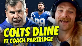 Colts DL Coach Charlie Partridge On DeForest Buckner & NFL Coaching Debut