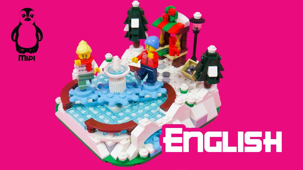 LEGO® 40416 Ice Skating Rink | Speed build | Review | English