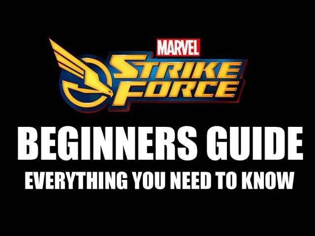 Beginner's Guide For MARVEL Strike Force