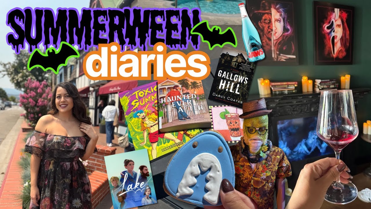 Soft Girl Summerween ☀️🦈 horror winery, halloween hunting, spooky books & regulating my anxiety 