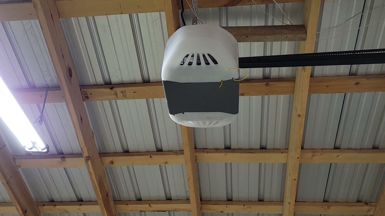 Chamberlain versus genie garage door openers