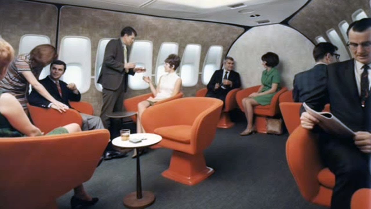 air travel in 70s