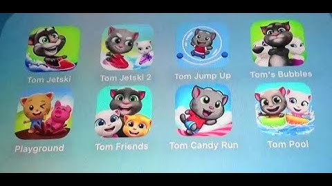 tom Jet Ski 1 Vs Jet Ski 2 Vs Tom Jump Up Vs Bubbles Vs Ginger Playground Vs Tom Pool vs More