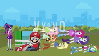Racist Mario Beats Up Twilight Sparkles Friends And Gets Grounded