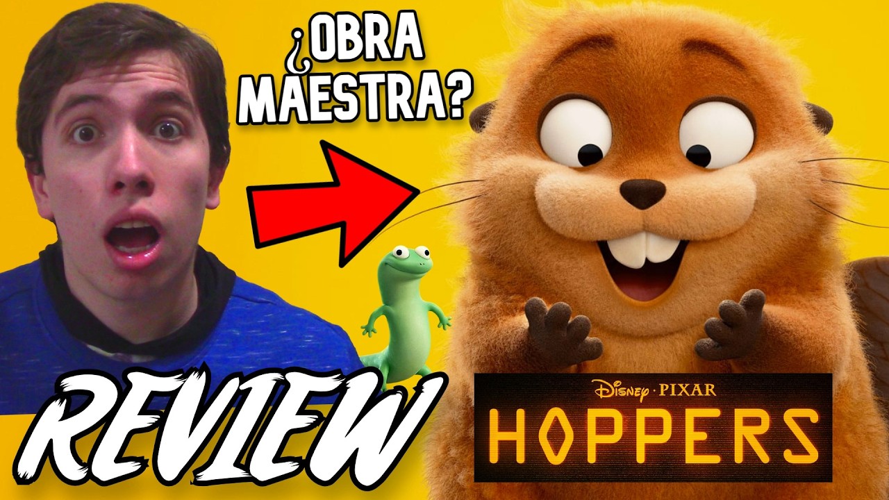 HOPPERS: OPERACIÓN CASTOR REVIEW - La SORPRESA del AÑO! (Pixar's Hoppers 2026 Disney)