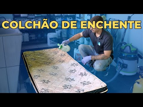 COMO LAVAR COLCHÃO DE ENCHENTE (SOS Método 4.0 inscrições abertas)