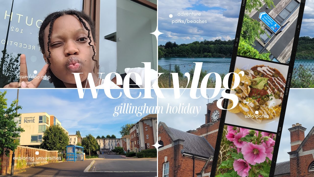 Gillingham Kent Vlog ~ Exploring the outside of London (Solo dates, adventure parks, etc.)