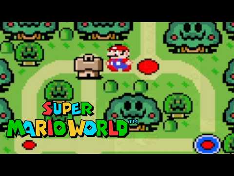 木を伐採しただけ【スーパーマリオワールド】