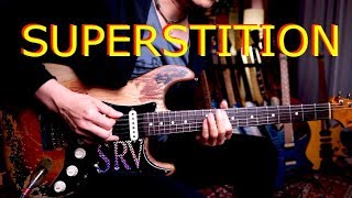(Stevie Wonder) (Stevie Ray Vaughan) Superstition - guitar cover by Vinai T