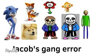 Jacob’s Gang Error (Barney Error 13)