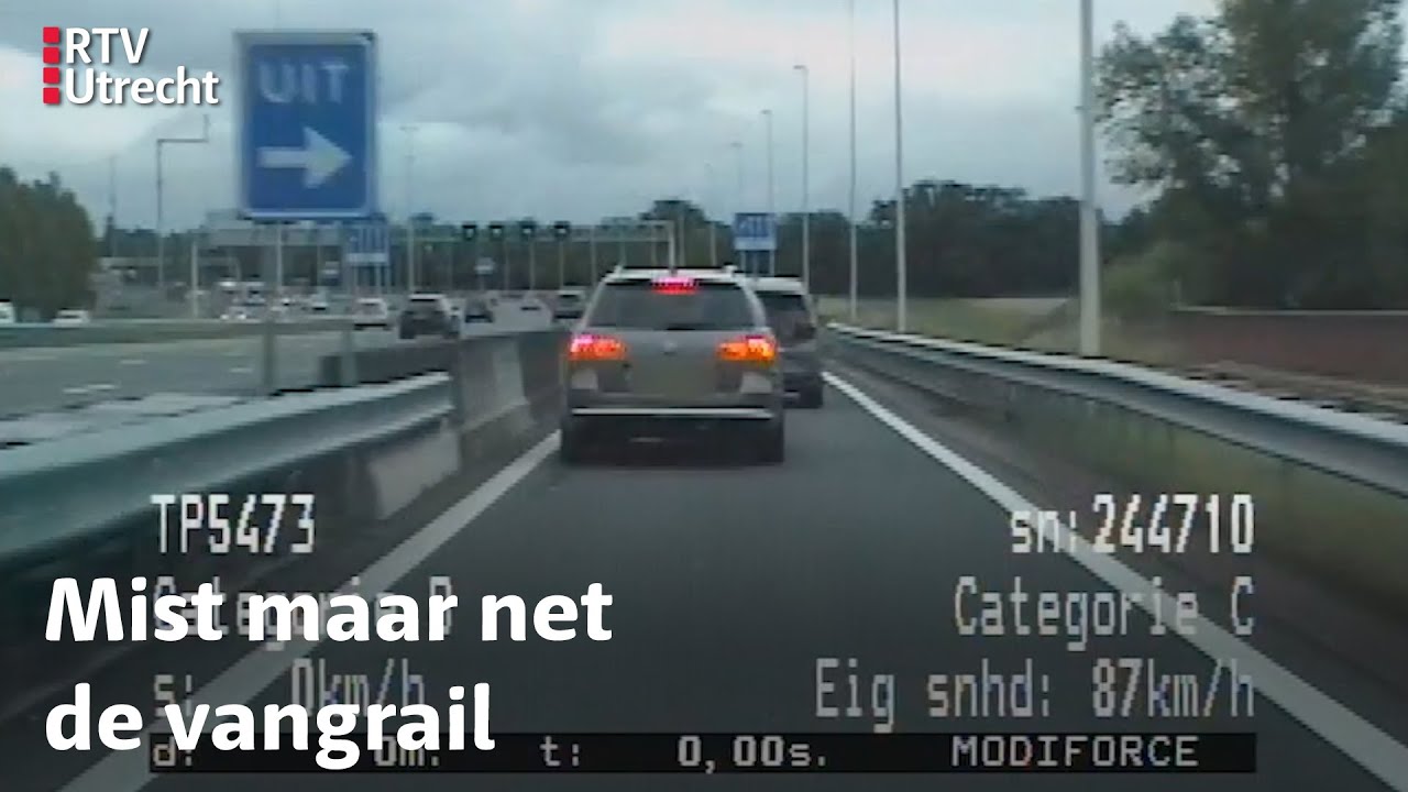 Verkeerspolitie: Bestuurder VW trapt het gas fink in bij Houten, verliest rijbewijs | RTV Utrecht