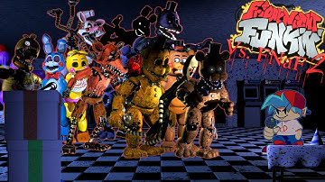 FNF Vs. FNaF 2 (Full) - Playthrough [Friday Night Funkin
