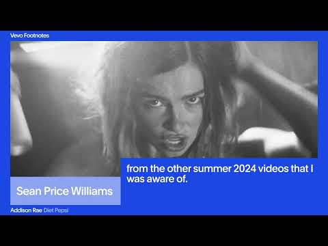 Addison Rae - The Making of 'Diet Pepsi' | Vevo Footnotes