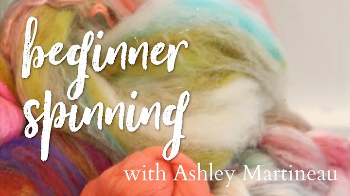 How to Spin Yarn from Wool for Beginners with Ashl...