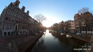 アムステルダムのマヘレの跳ね橋の近くを散歩してみた