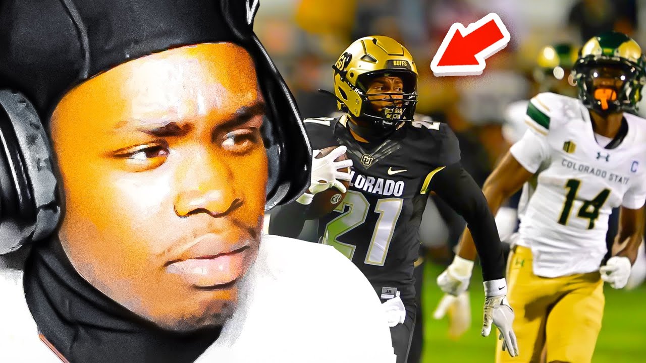 TRAVIS HUNTER ISNT A REAL HUMAN!! Colorado vs Colorado State | Full ...