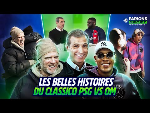 Les belles histoires PSG vs OM feat Pauleta, Hoarau et Rothen !