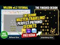Wilcom e4.2 Viral Embroidery Tutorial 2026 🔥 Tutorial for Beginners & Experts | Perfect Traveling