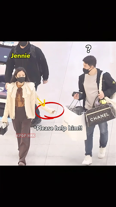 Jennie cares a lot about her Staff!! 🤗😍 #kpop #blackpink #jennie
