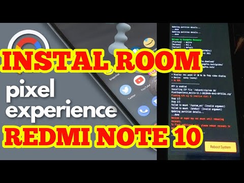 CARA INSTAL ROM PIXEL EXPERIENCE 12L || REDMI NOTE 10 - YouTube