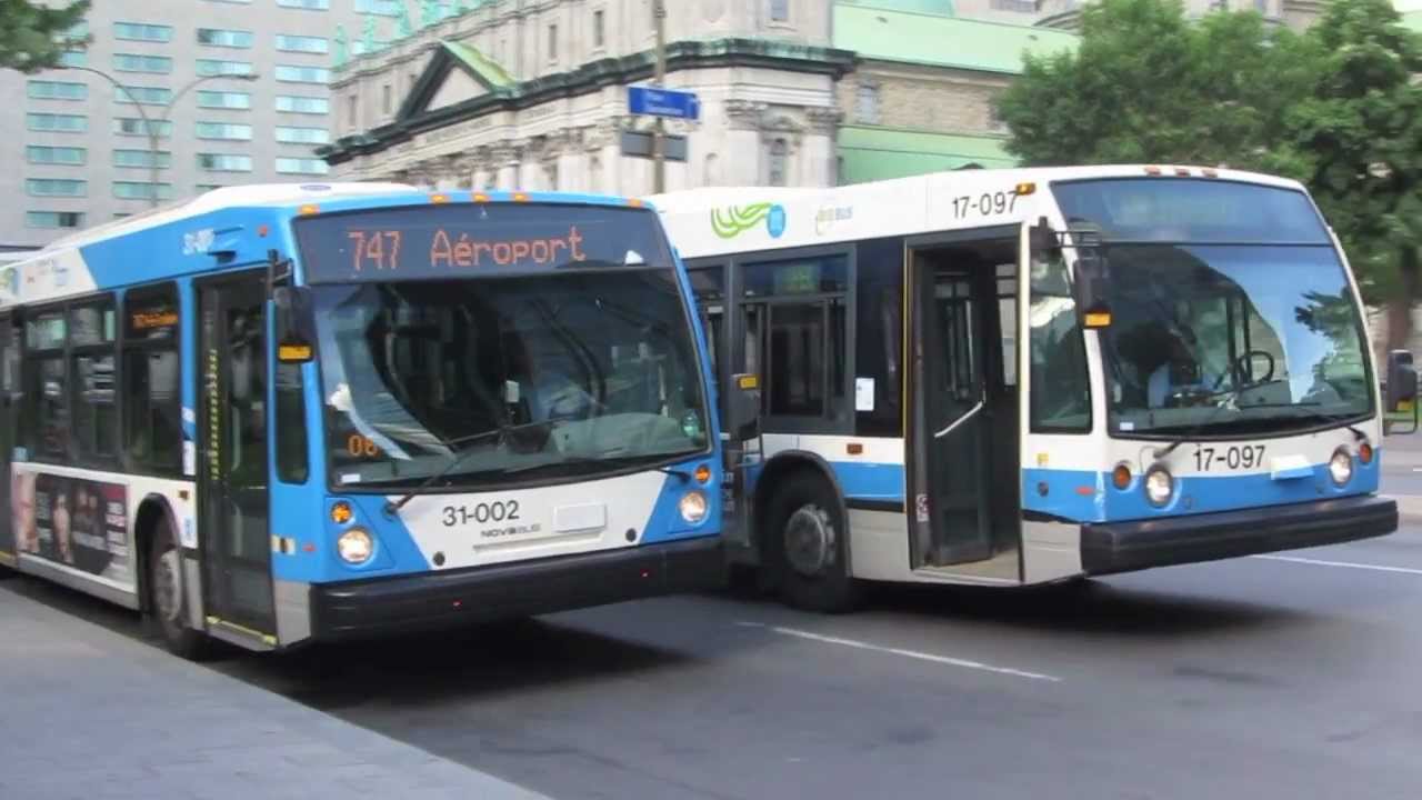 Buses of Montreal YouTube