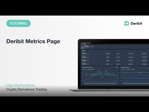 Introduction to Deribit Metrics Page