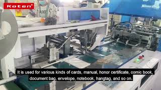 Automatic High Speed Notebook/Envelope Packing Machine from KOTEN