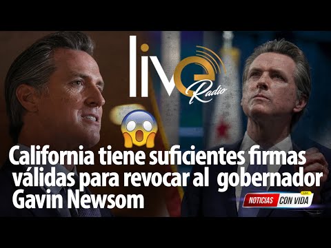 California tiene suficientes firmas válidas para revocar al gobernador Gavin Newsom