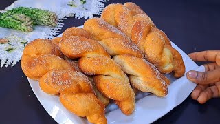Cotton Soft Twisted Doughnuts! A sweet treat ready in minutes 😋 screenshot 2