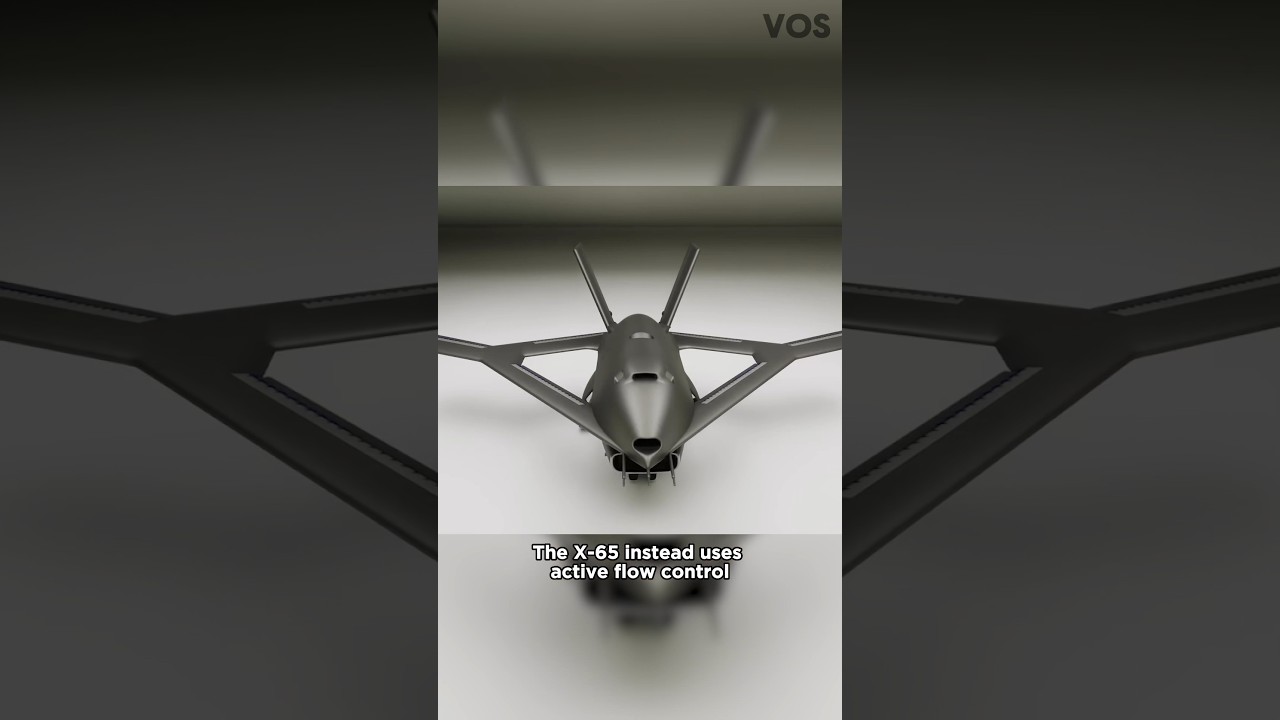 A Plane with no flaps or rudders (X-65) 