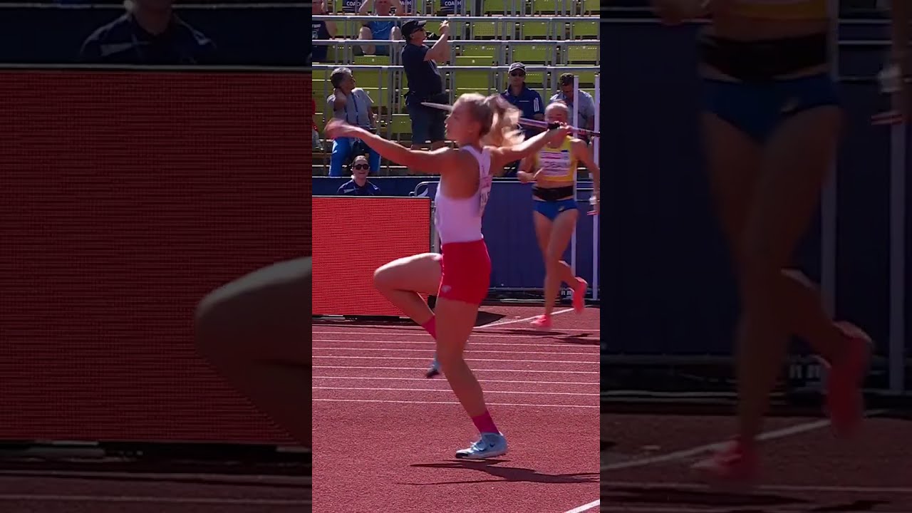 Adrianna Sulek's Interesting Javelin Preparation Munich 2022 