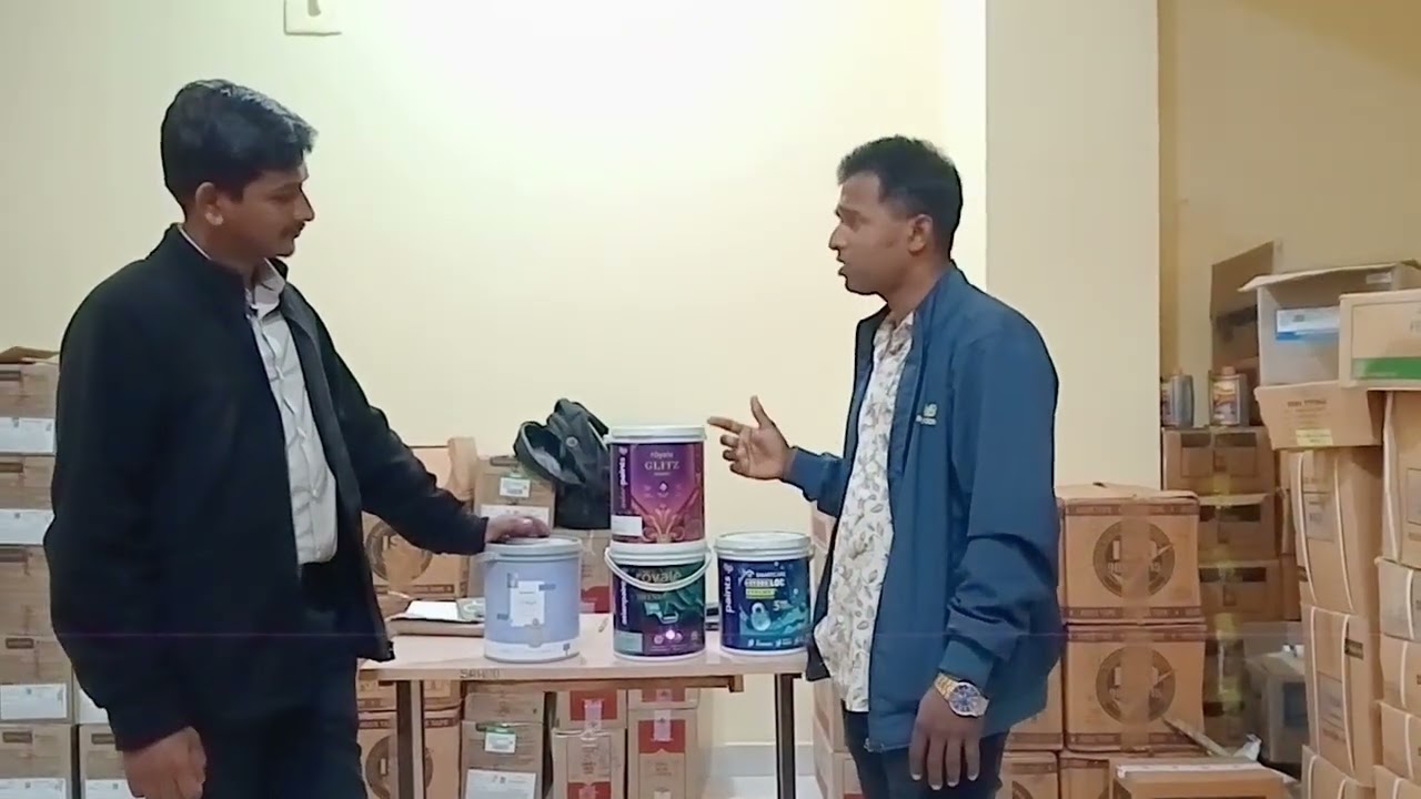 Asian paints trening Bhubaneswar Neela colour Royal Gliz reserve colour Royal shine l Hydraulic