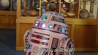 Hopi R2-D2 Sings Happy Birthday to the HEEF (Hopi Education Endowment Fund)