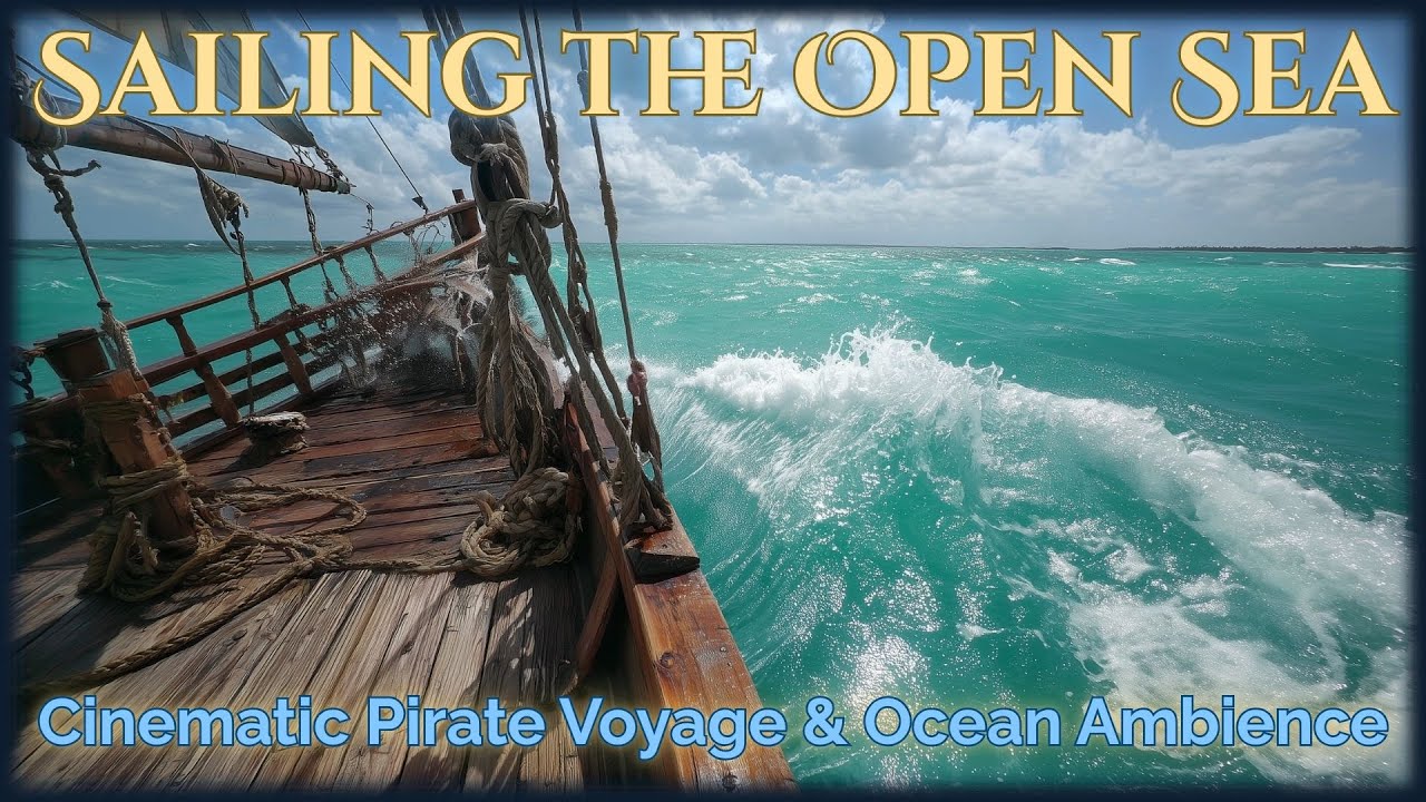 Sailing the Open Sea | Cinematic Pirate Voyage & Ocean Ambience