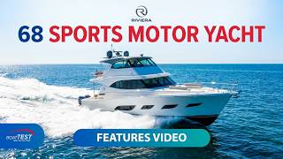 Riviera 68 Sports Motor Yacht (2018-) Features Video - By BoatTEST