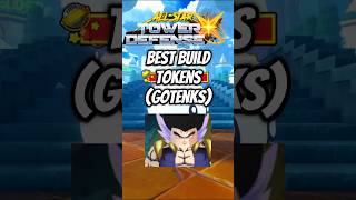Tokens (Gotenks DBZ) Best Build Skill Tree Orbs Traits #allstartowerdefensex #astdx #roblox #shorts