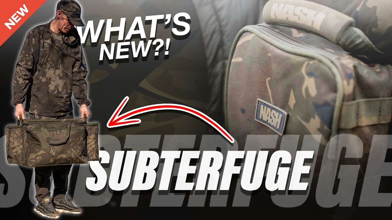 NEW Subterfuge Luggage Range | Your Carp Fishing Storage Solution