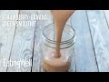 How to Make Strawberry-Banana Green Smoothie