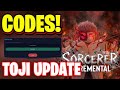 NEW! ALL WORKING TOJI UPDATE CODES FOR SORCERER INCREMENTAL! ROBLOX SORCERER INCREMENTAL CODES