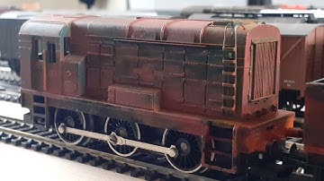 MY HORNBY HOBBY EPISODE 52: BR CLASS 08 DIESEL SHUNTER RUNNING SESSION