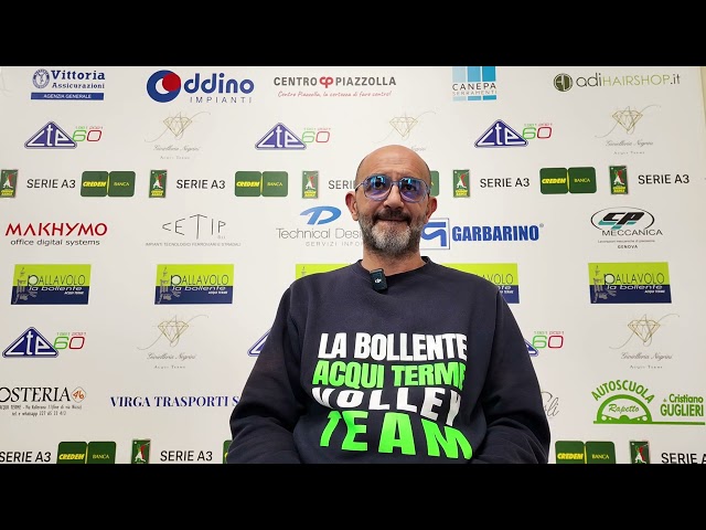 A3 2025-26 Giornata 1 | Intervista pre partita con coach Michele Totire 