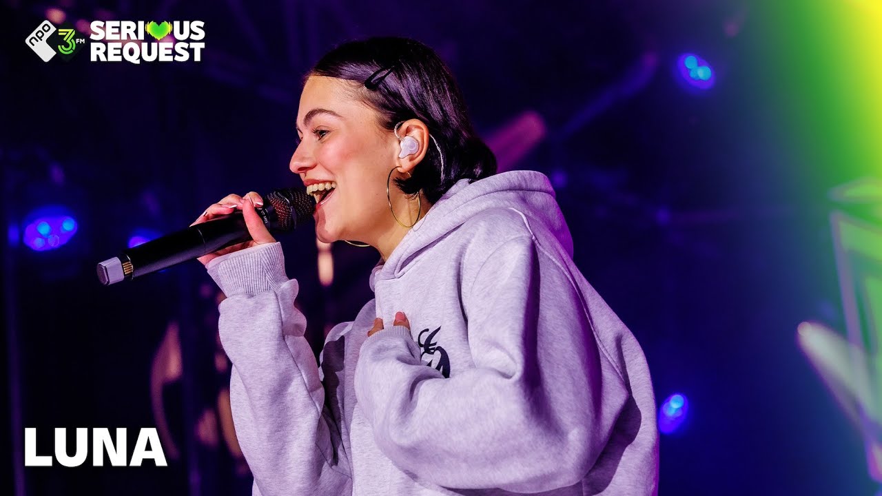 LUNA live met o.a. 'Dat Is Het Leven' en 'Liefste' | 3FM Serious Request 2025