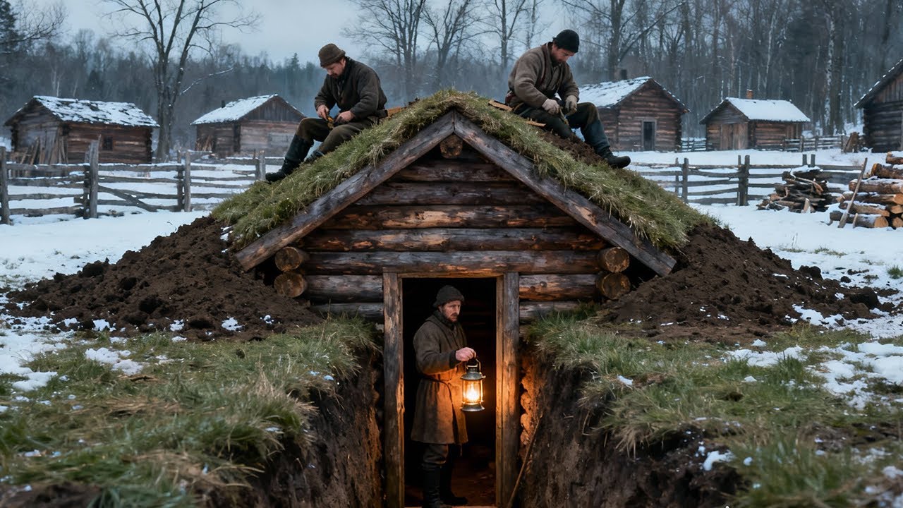 Все смеялись, когда он построил траншейную хижину, — пока температура не поднялась на 55 градусов...