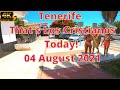 Tenerife  thats los cristianos today  04 august 2021