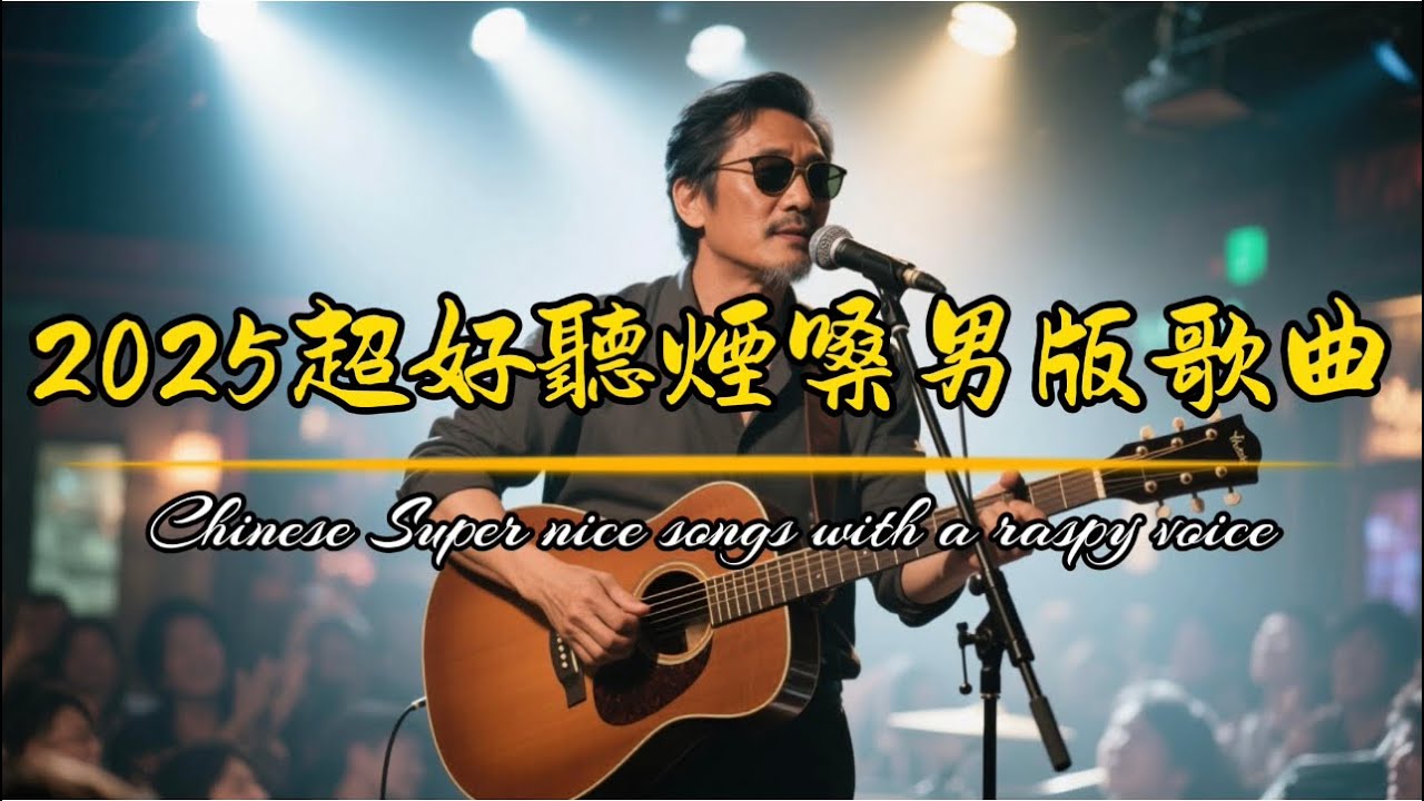 【2025超好聽煙嗓男版傳奇】放松心情+讀書工作+休閒養心背景音樂|Chinese Super Songs with Raspy Voice
