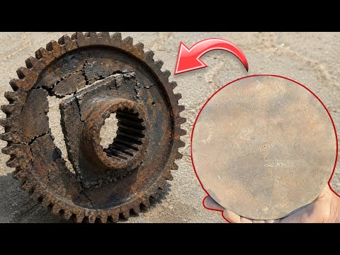 Unbelievable Ring Gear Repair! Genius Mechanic Revives a Broken Tractor Ring Gear with Amazing Skill thumbnail