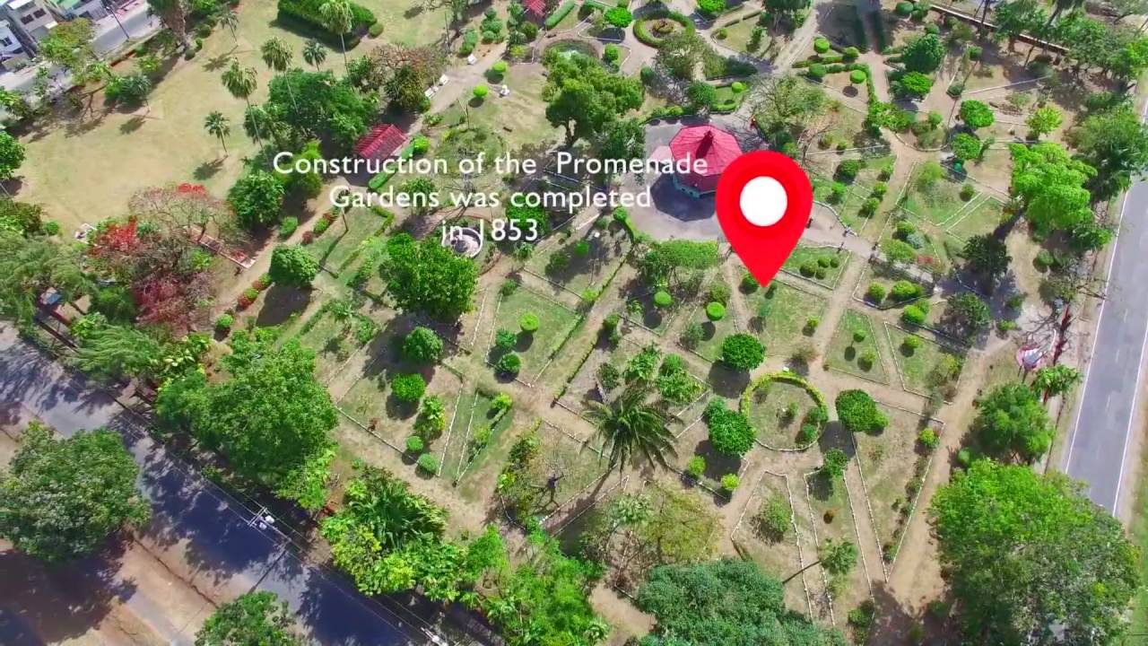Above GuyanaPromenade Gardens YouTube
