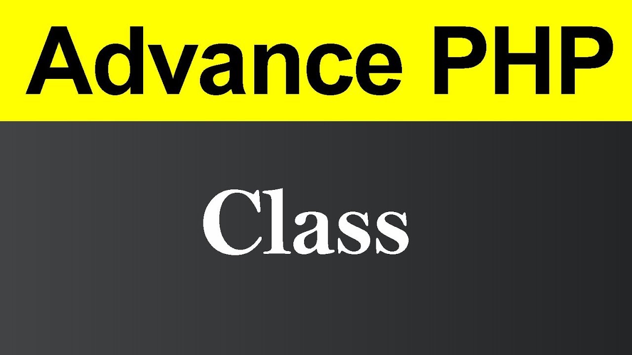 class php  2022 New  Class in PHP (Hindi)