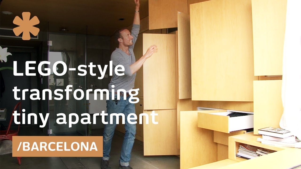 Lego style apartment transforms into infinite spaces youtube